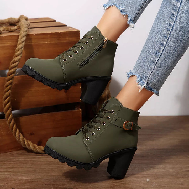 Marcella | Stylish Block Heel Boots