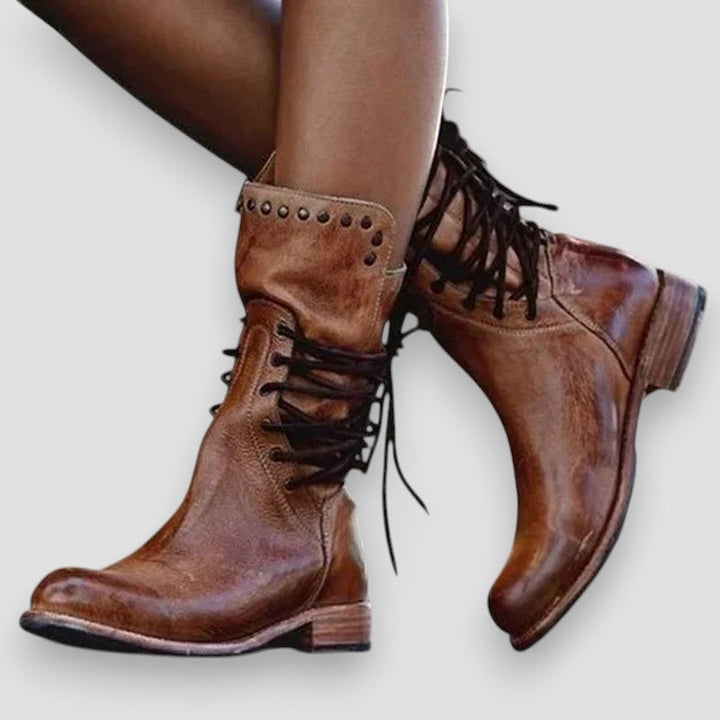 Ellie | Stylish Leather Boots