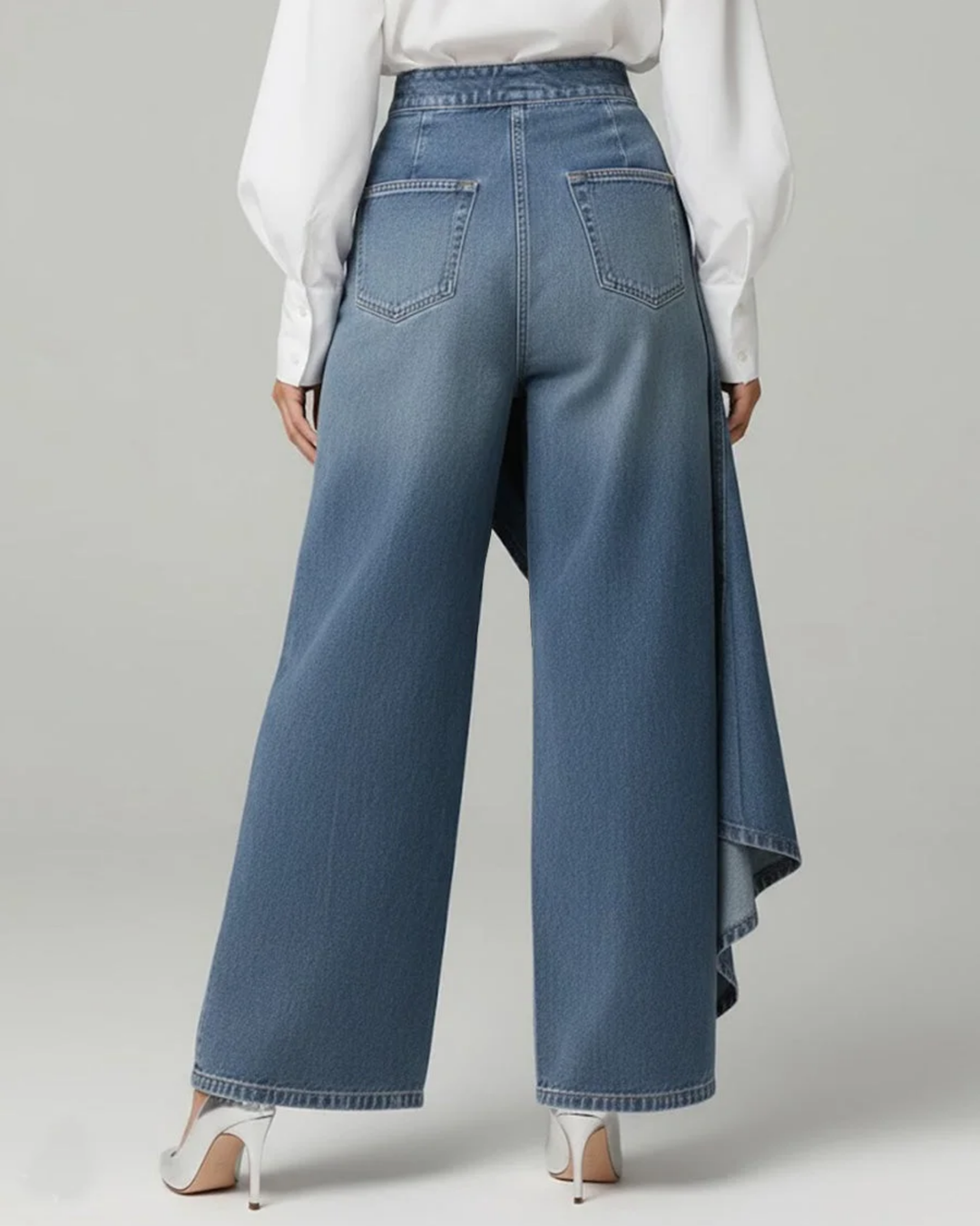 Maya | Asymmetrical Skirt Pants