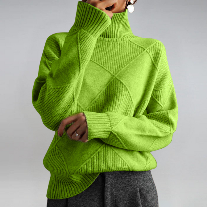Sophia™ | Luxe Cashmere Turtleneck Sweater