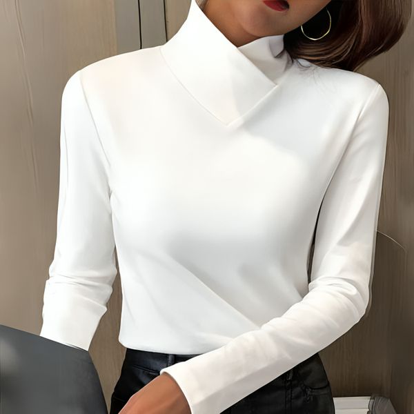 Amalthea | Sculpted Soft-Touch Turtleneck