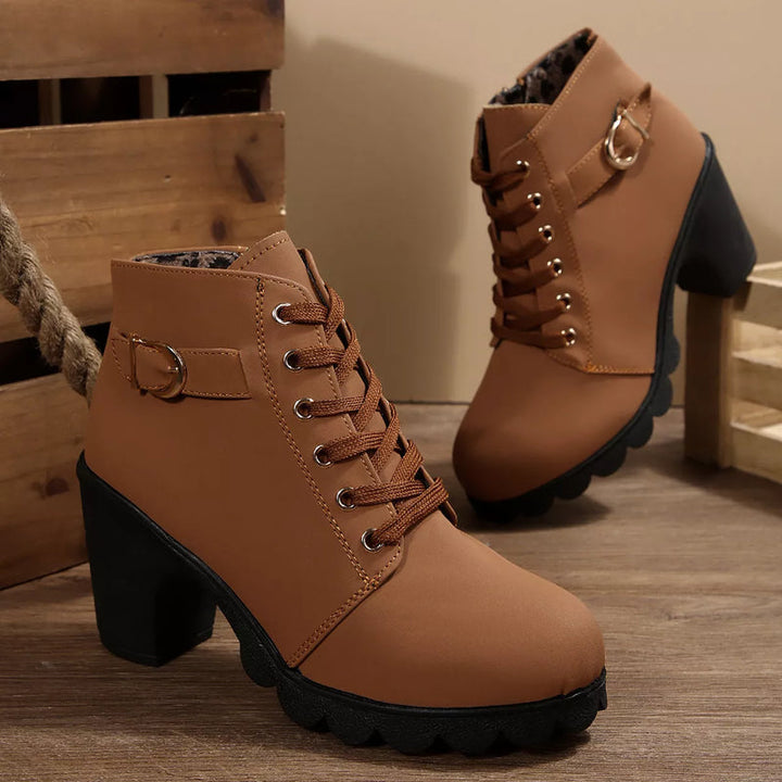 Marcella | Stylish Block Heel Boots