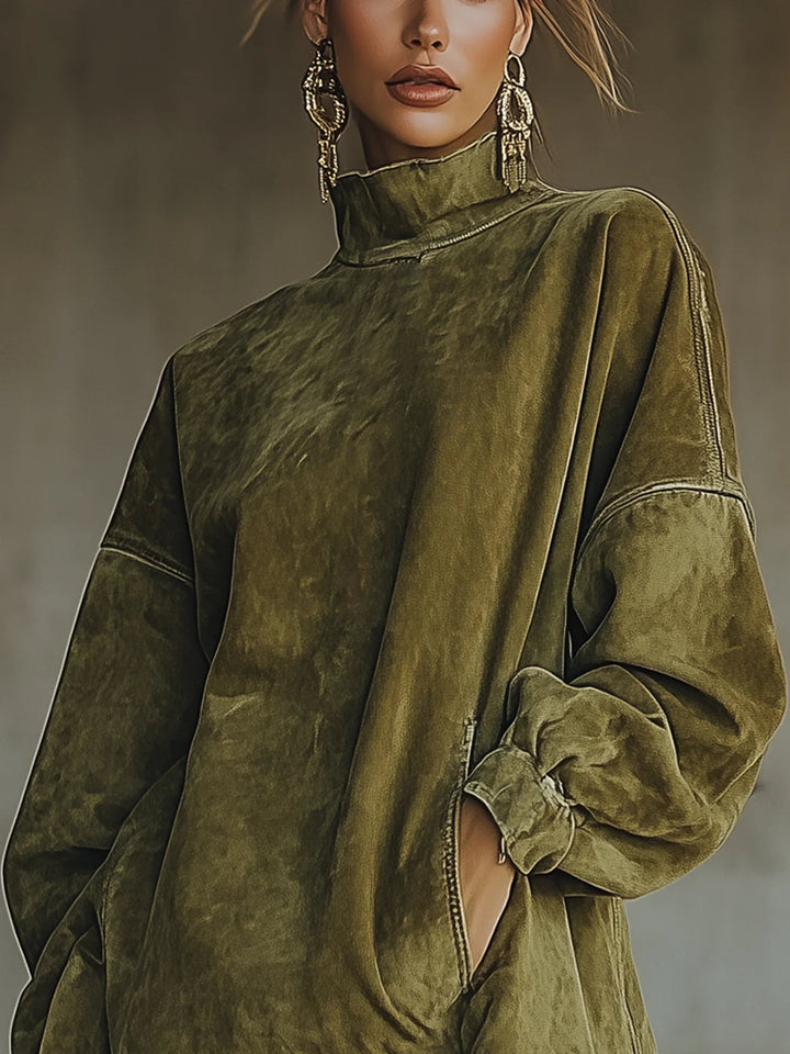 Scarlett™ | Long-Sleeve Dress With Fringe