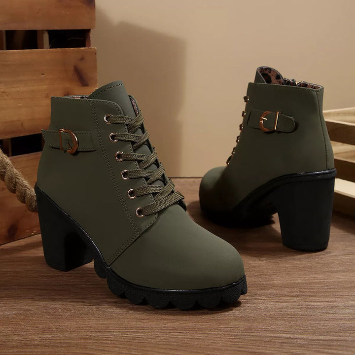 Marcella | Stylish Block Heel Boots