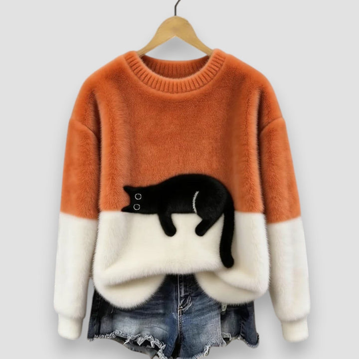 Leah | Patterned Knit Sweater