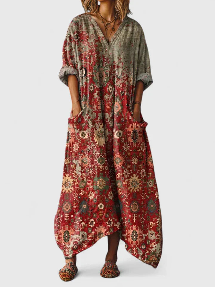 Mariana | Elegant Linen Dress